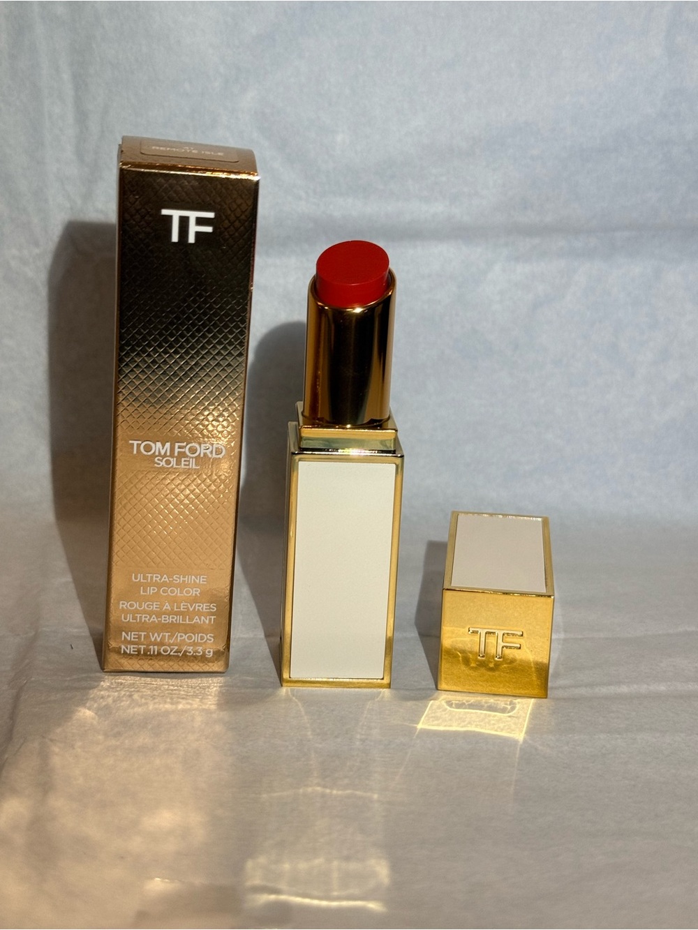 Tom Ford Soleil Ultra-Shine Lip Color — Bright Red